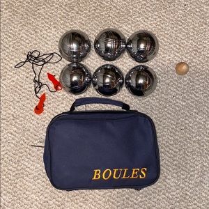 Boules set (Bocce ball) - Barely used